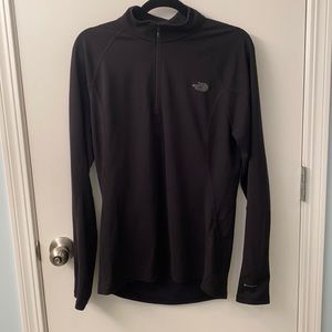 North Face Mens base layer ¼ zip